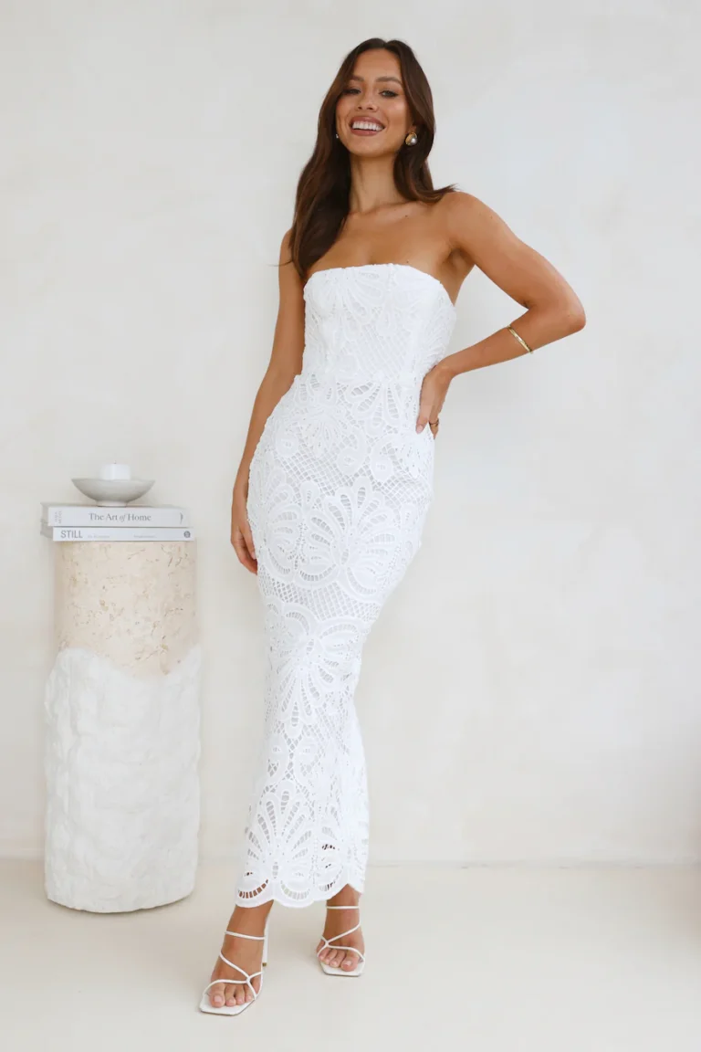 White Formal Dress