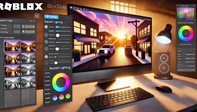 how to make roblox realistic lighting bloxstrap